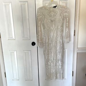 White Boston proper size 4 dress